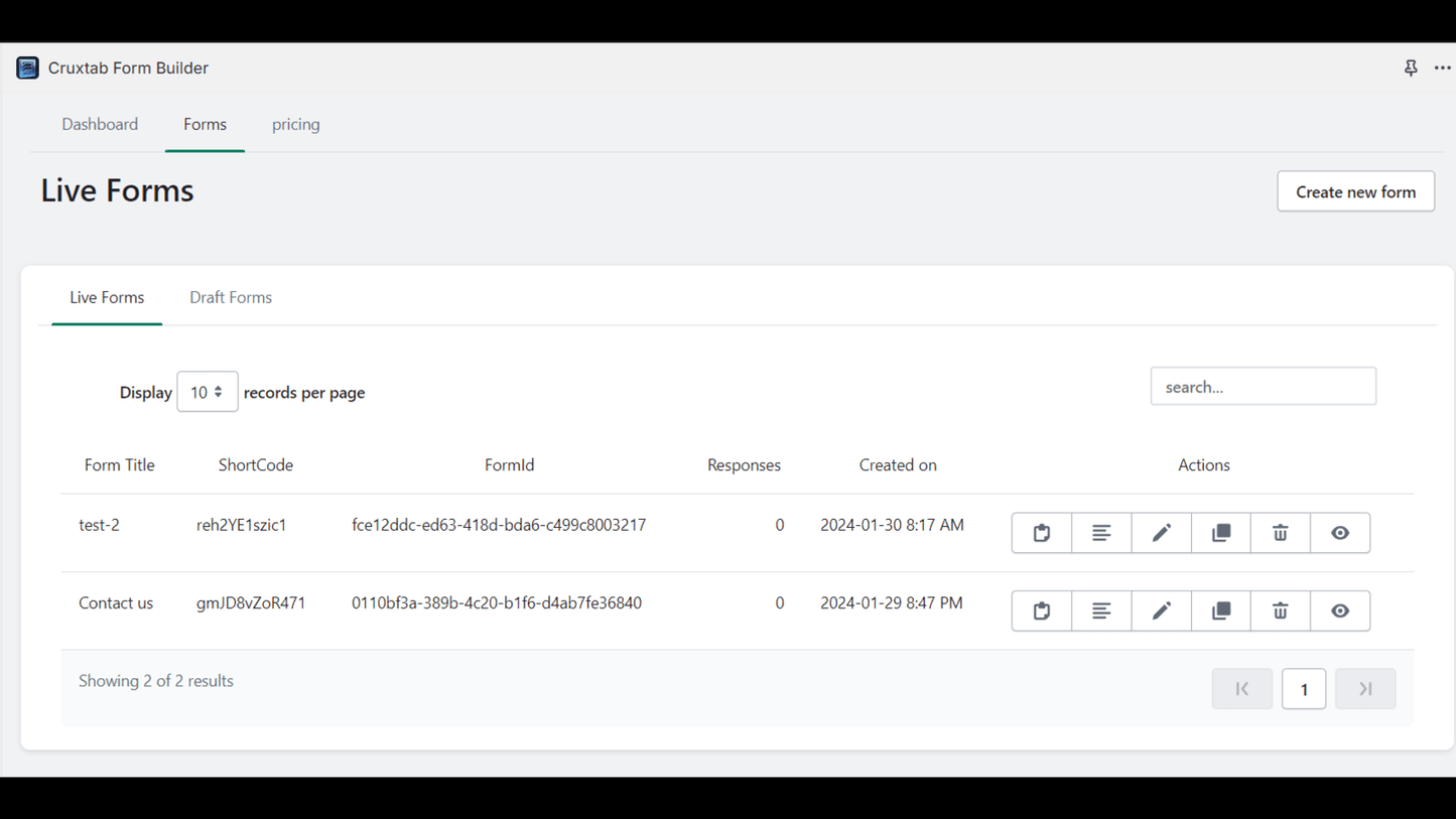 Shopify Form Builder