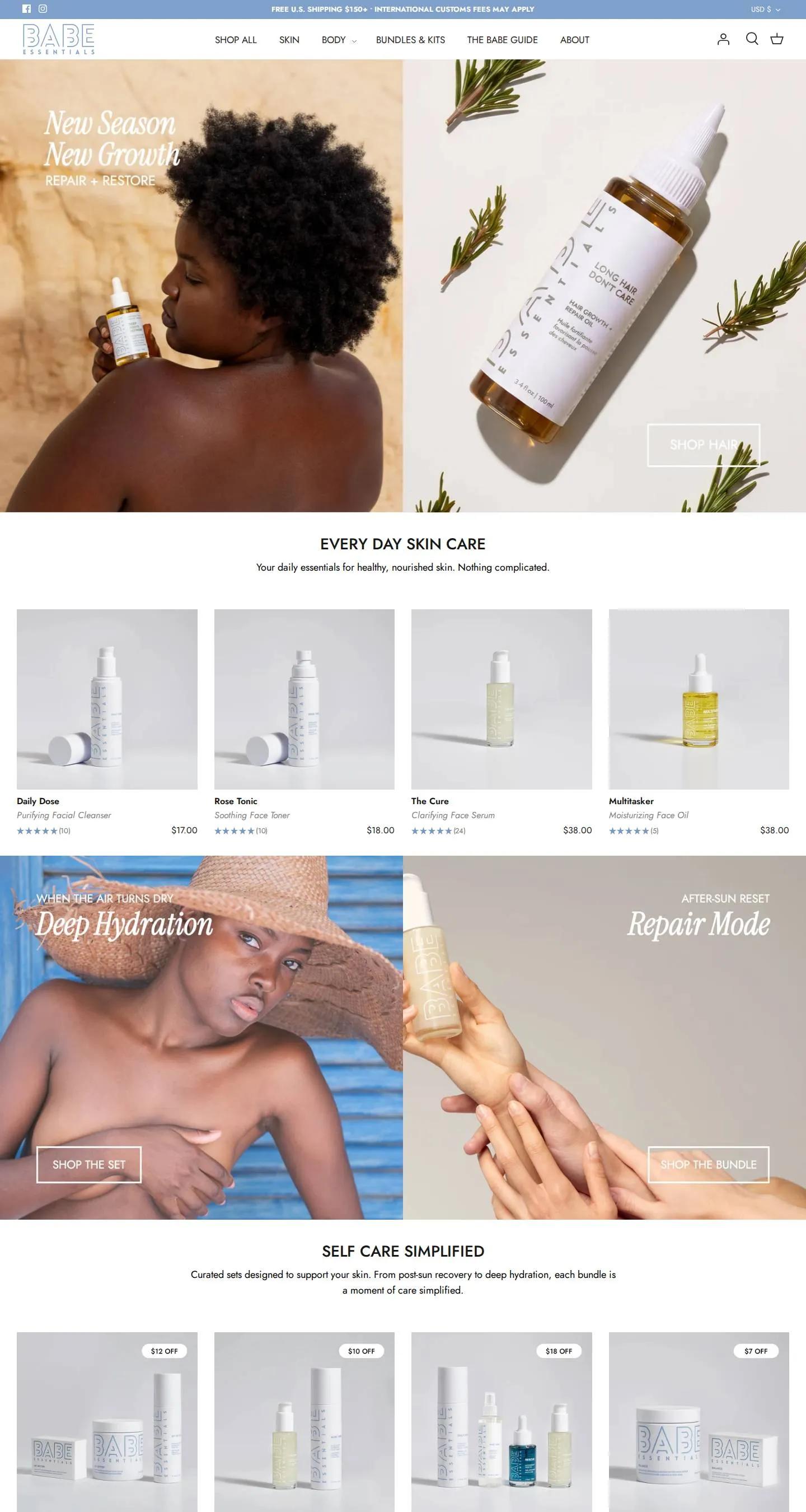 Babe Essentials — full page