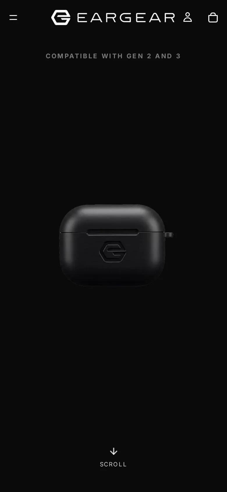 EarGear — mobile view