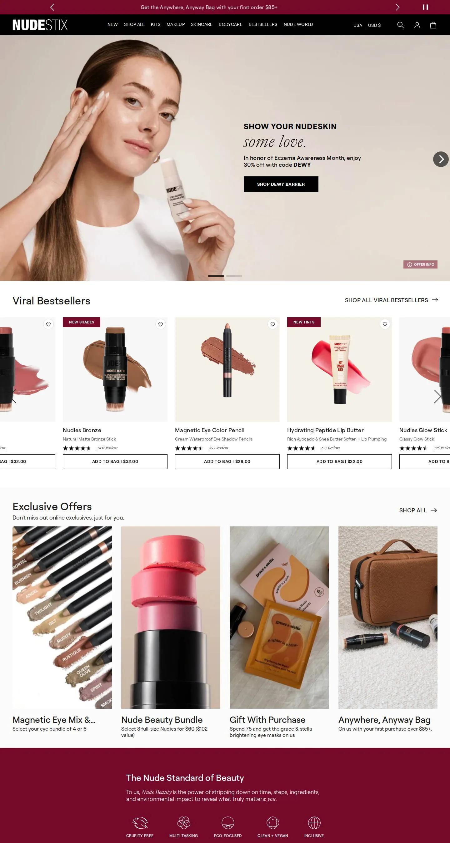 Nudestix — full page