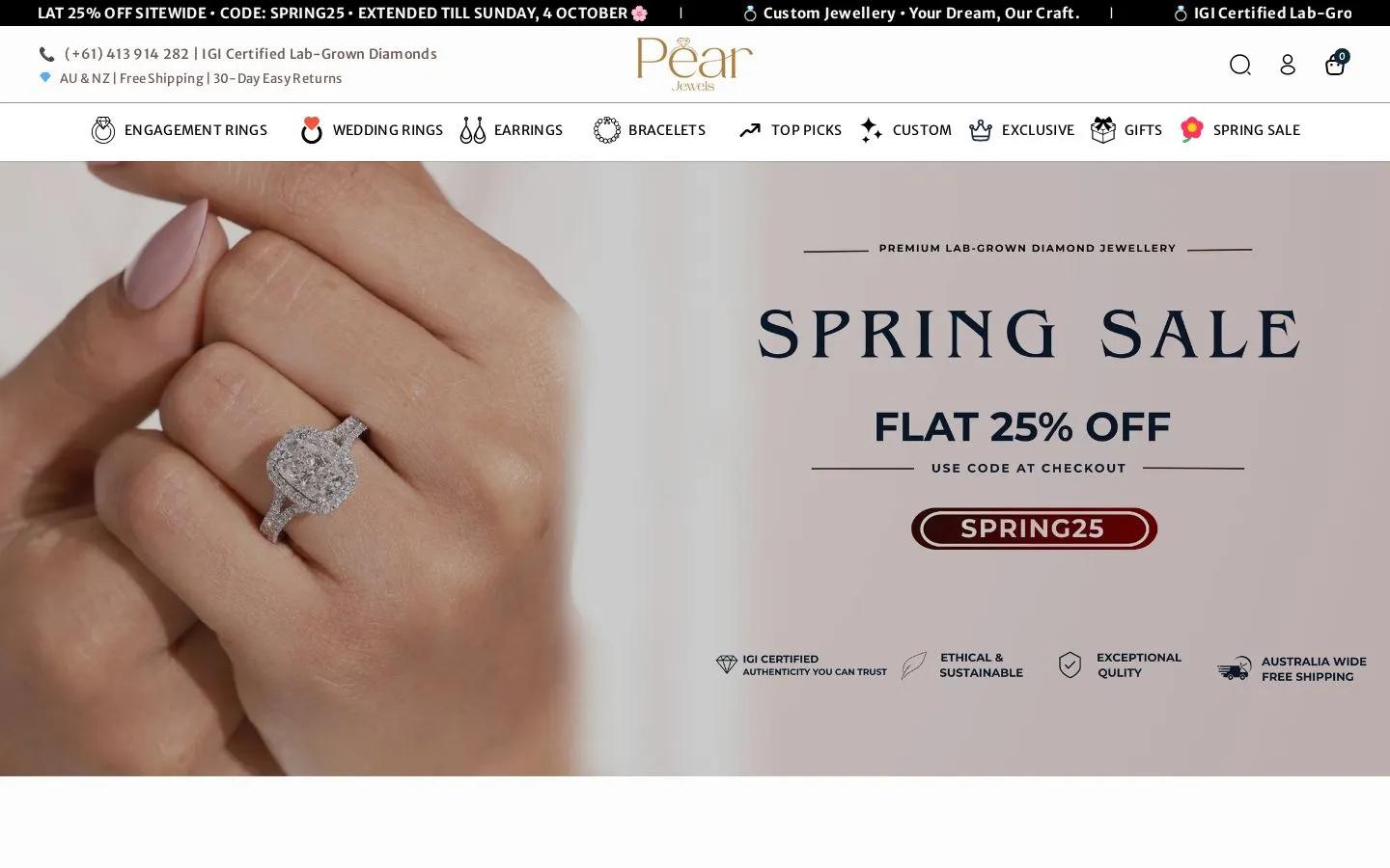 Pear Jewels — homepage