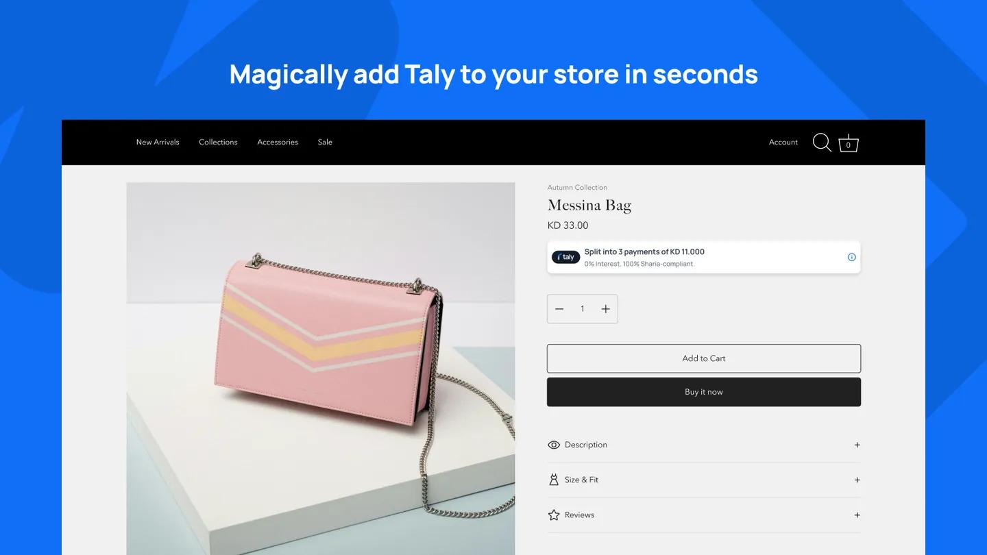 Taly for Shopify